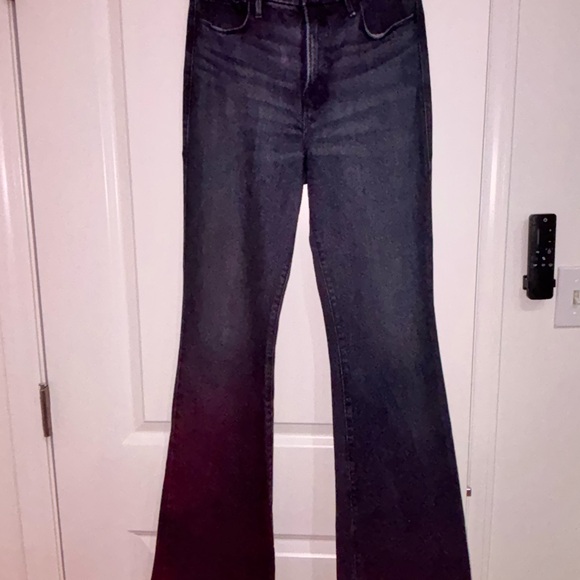 Good American soft tech flare jean. Size 4/27 $160